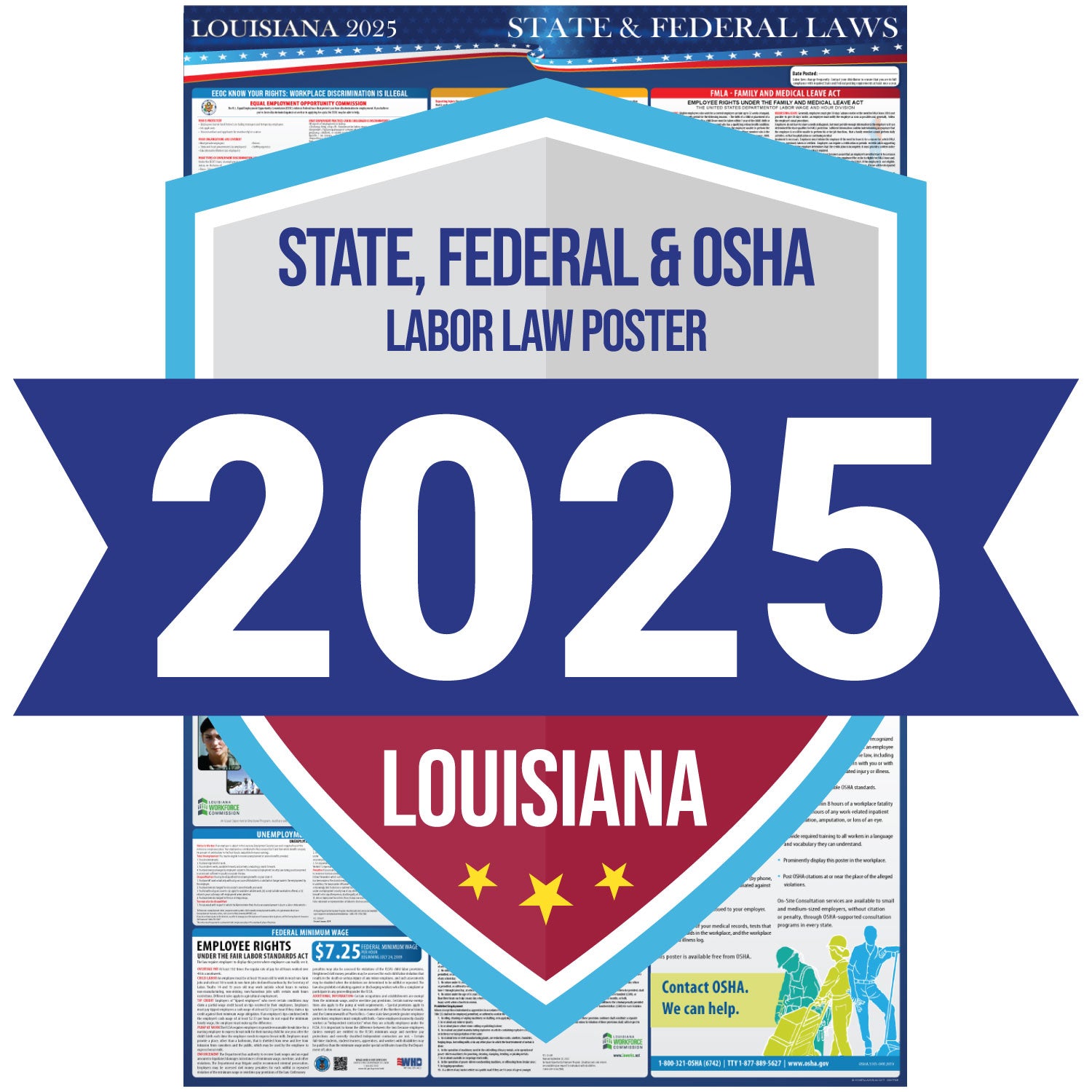 Louisiana 2026 Labor Law Poster State Federal Notices State Labor louisiana-2026-labor-law-poster-state-federal-notices-state-labor