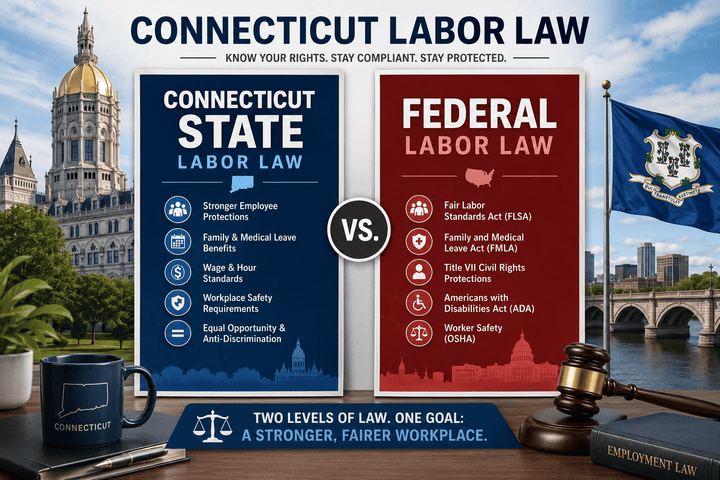 Connecticut State vs. Federal Labor Law Posters