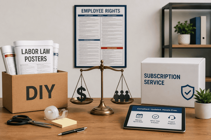 DIY vs subscription services compliance balance