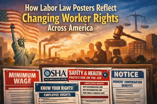 How Labor Law Posters Reflect Changing Worker Rights Across America