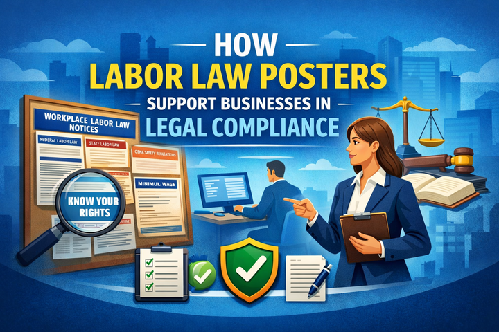 How Labor Law Posters Support Businesses in Legal Compliance