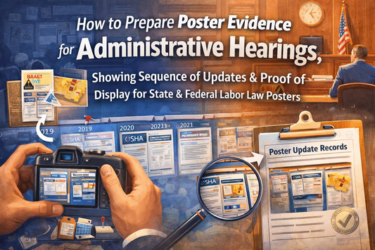 How to Prepare Poster Evidence for Administrative Hearings