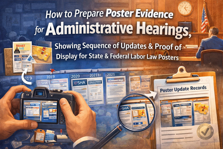 How to Prepare Poster Evidence for Administrative Hearings