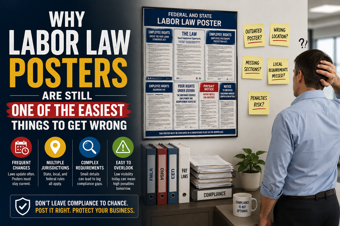 Why Labor Law Posters Are Still One of the Easiest Things to Get Wrong