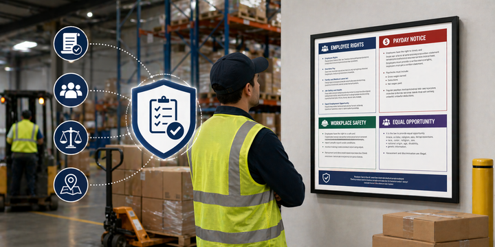 Labor Law Poster Requirements for Warehouses and Distribution Centers