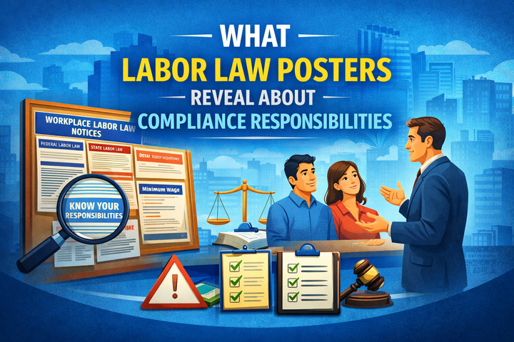 What Labor Law Posters Reveal About Compliance Responsibilities