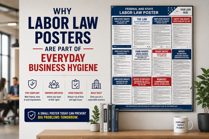 Why Labor Law Posters Are Part of Everyday Business Hygiene