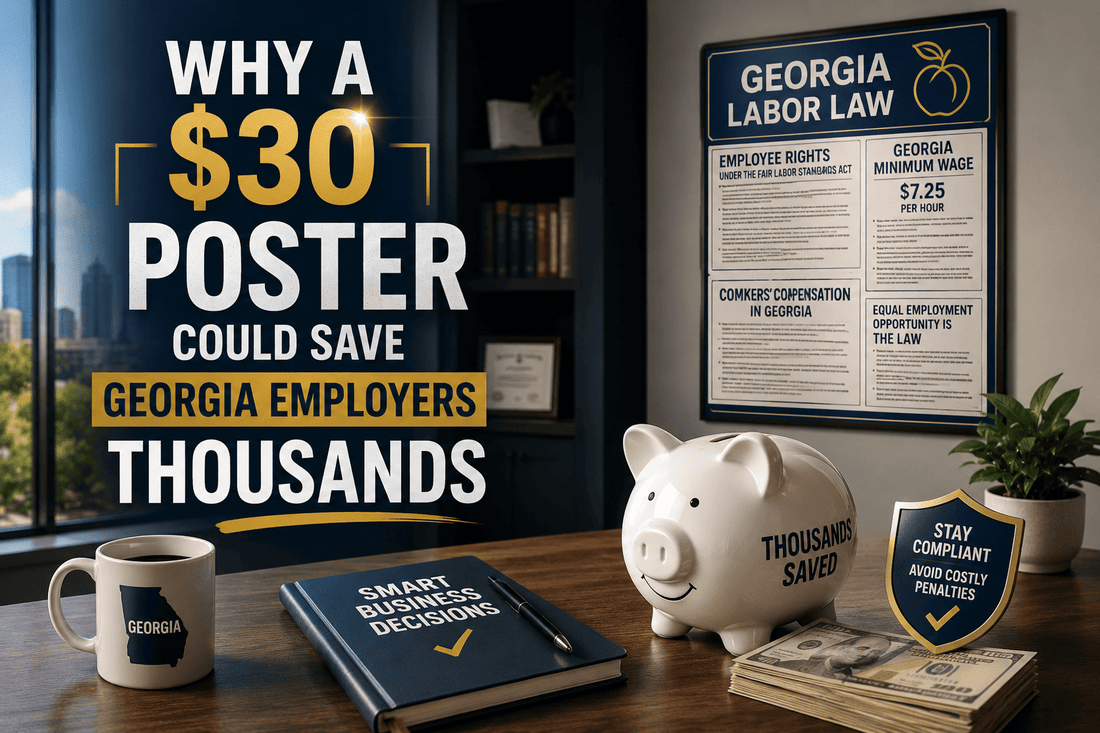 Why a $30 Poster Could Save Georgia Employers Thousands