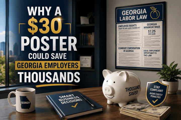 Why a $30 Poster Could Save Georgia Employers Thousands