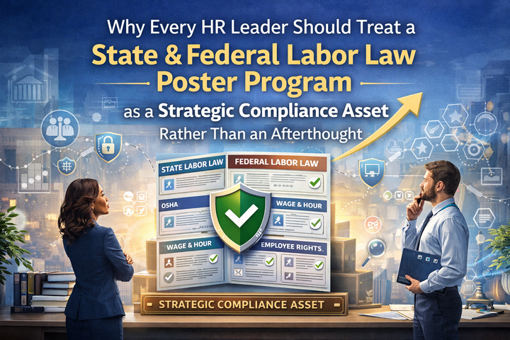 Why Every HR Leader Should Treat a State & Federal Labor Law Poster Program as a Strategic Compliance Asset Rather Than an Afterthought