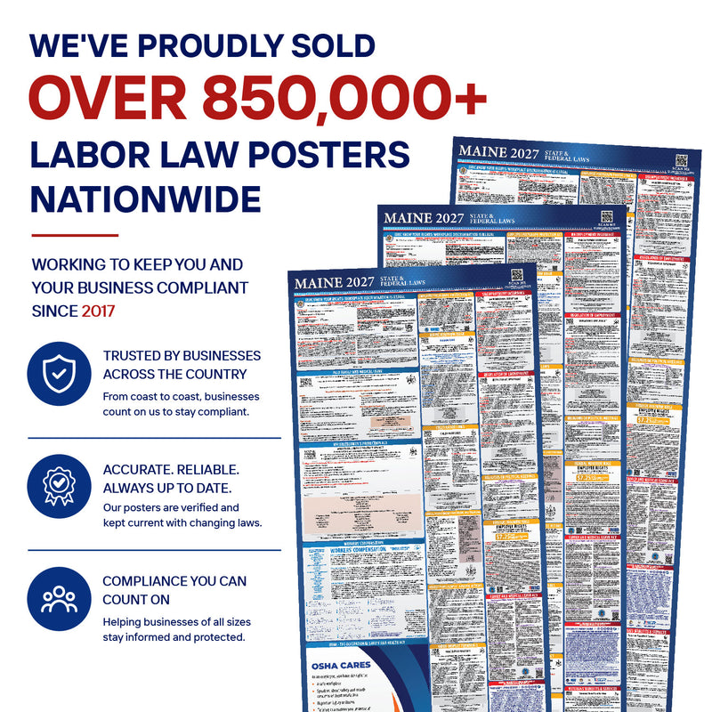 Maine 2027 labor law poster - photo 8
