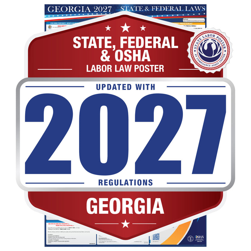 Georgia 2027 labor law poster
