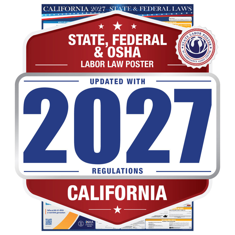 California 2027 labor law poster