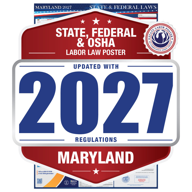 Maryland 2027 labor law poster