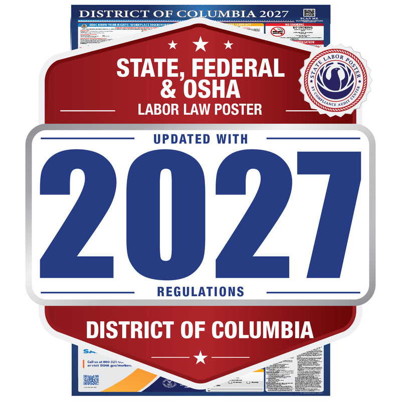 Washington D.C. 2027 labor law poster