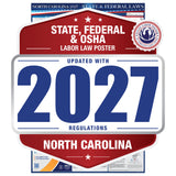 North Carolina 2027 labor law poster