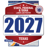 Texas 2027 labor law poster in Spanish