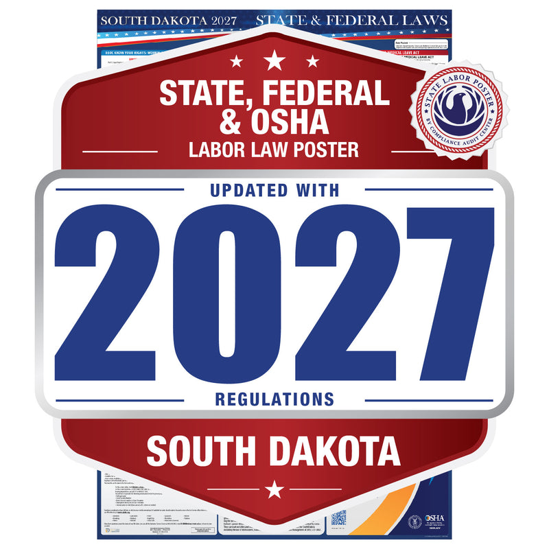 South Dakota 2027 labor law poster