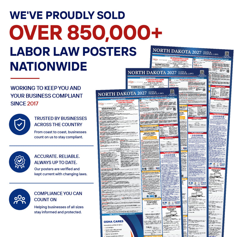 North Dakota 2027 labor law poster - photo 8