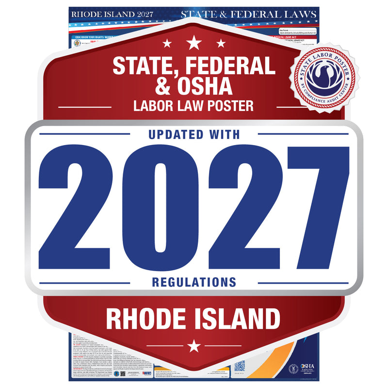 Rhode Island 2027 labor law poster