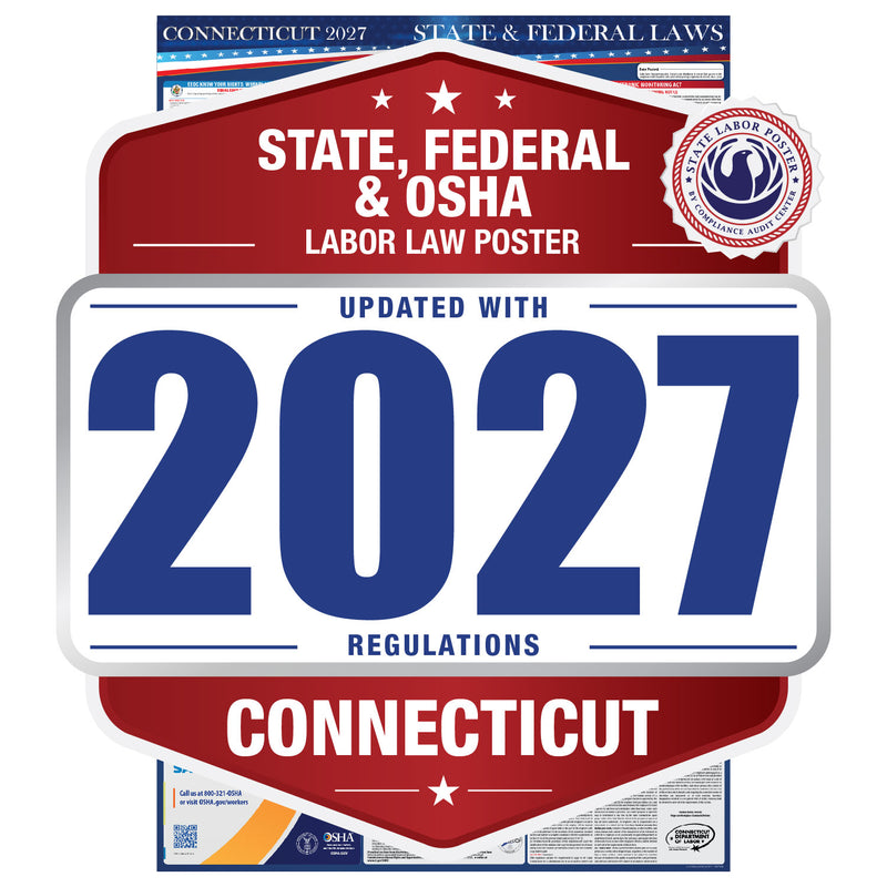 Connecticut 2027 labor law poster