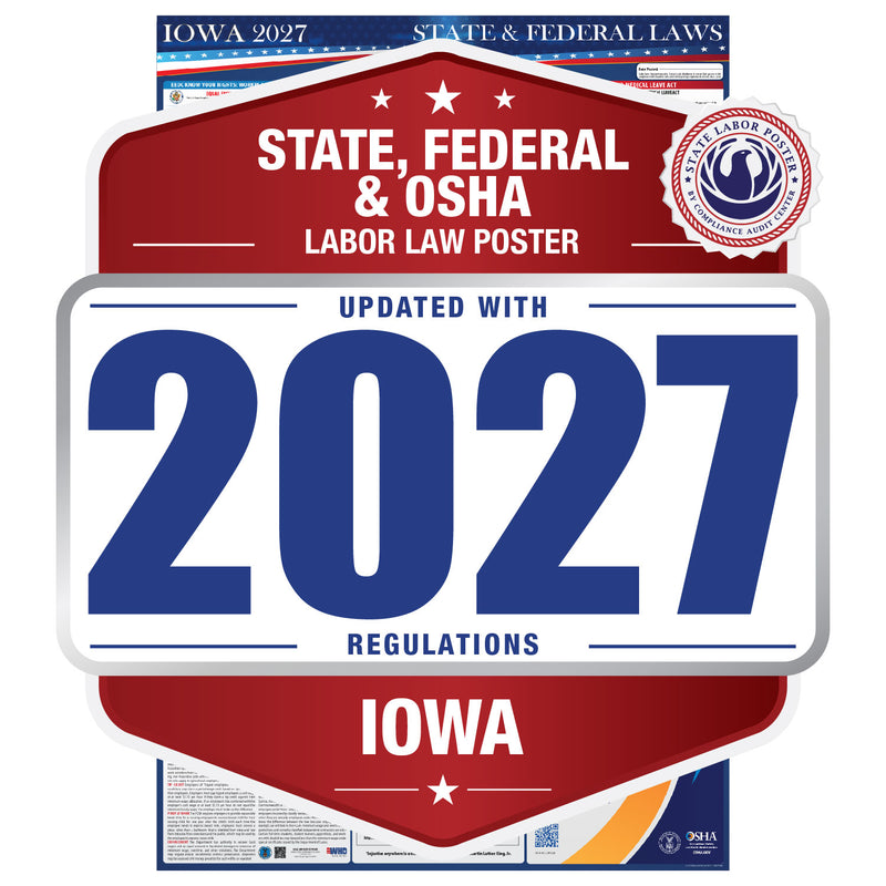 Iowa 2027 labor law poster