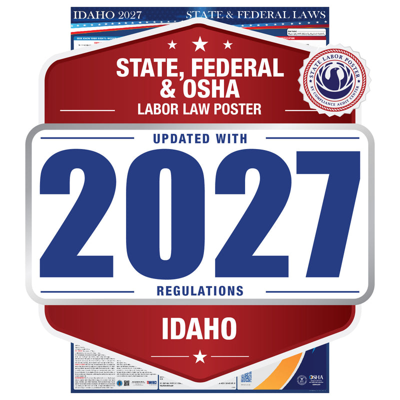 Idaho 2027 labor law poster