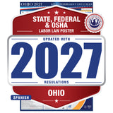 Ohio 2027 labor law poster in Spanish