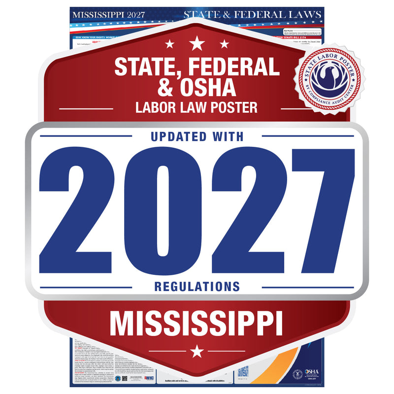Mississippi 2027 labor law poster