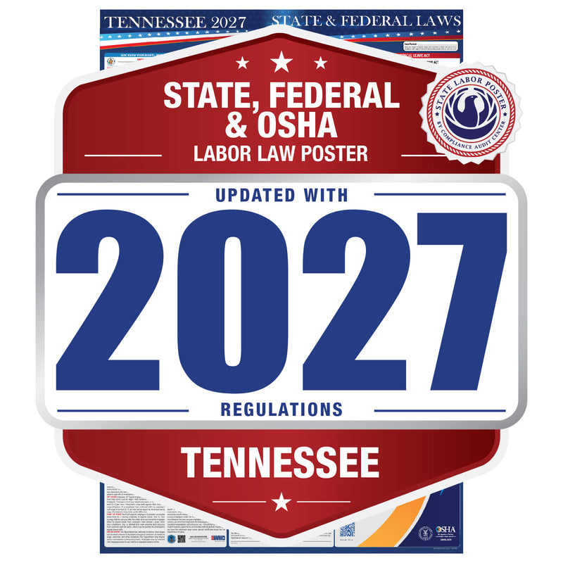 Tennessee 2027 labor law poster