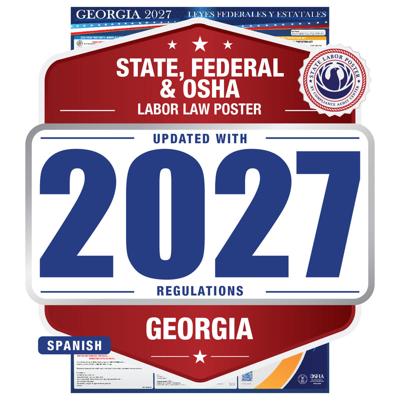 Georgia 2027 labor law poster in Spanish