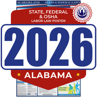 Alabama 2026 State & Federal Labor Law Poster