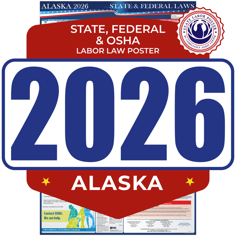 Alaska labor law poster 2026
