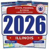 Illinois 2026 State & Federal Labor Law Poster