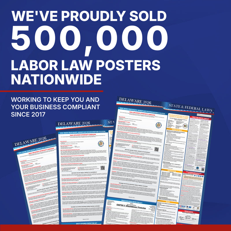 Delaware labor law compliance poster