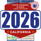 California 2026 State & Federal Labor Law Poster