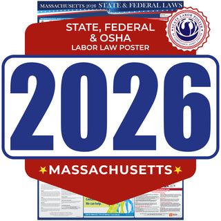 Massachusetts 2026 State & Federal Labor Law Poster