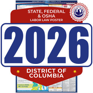 Washington D.C. 2026 State & Federal Labor Law Poster