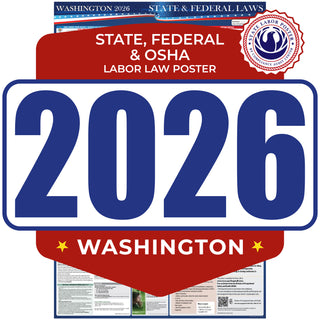 Washington 2026 State & Federal Labor Law Poster