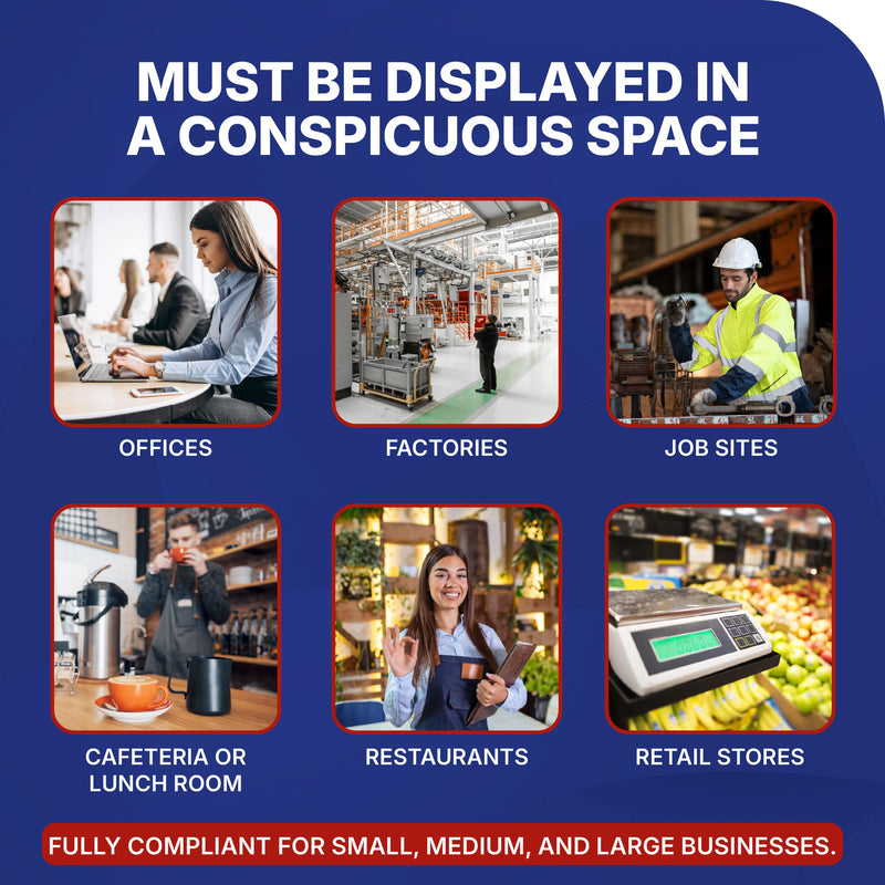 California 2026 State & Federal Labor Law Poster