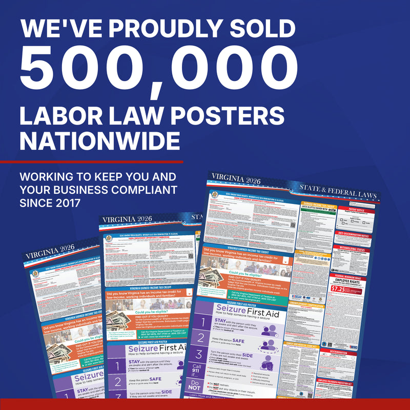 Virginia 2026 State & Federal Labor Law Poster