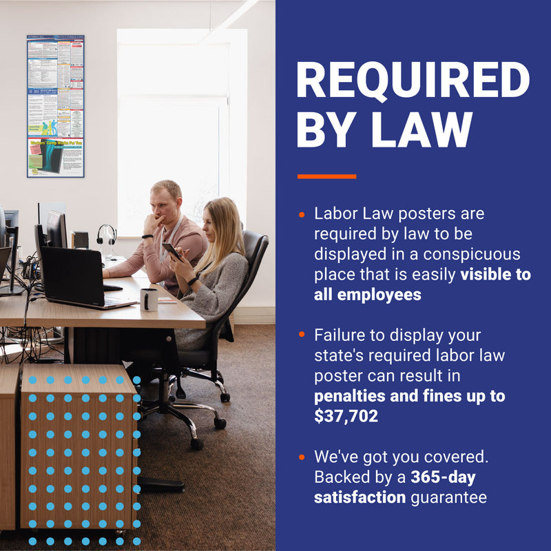 Florida 2025 State & Labor Law Poster - State Labor Poster