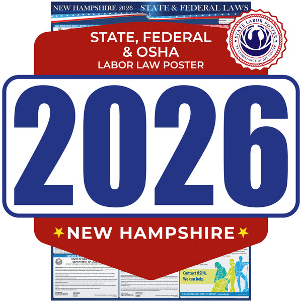 New Hampshire 2026 Labor Law Poster | State & Federal – State Labor Poster