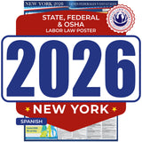 Labor law poster with updated regulations