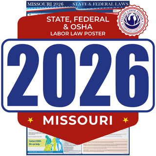 Missouri 2026 State & Federal Labor Law Poster