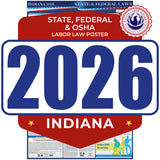 Indiana 2026 State & Federal Labor Law Poster