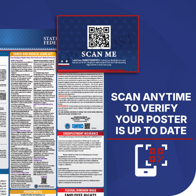 Nevada 2026 State & Federal Labor Law Poster