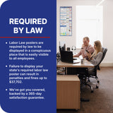 Illinois 2026 State & Federal Labor Law Poster