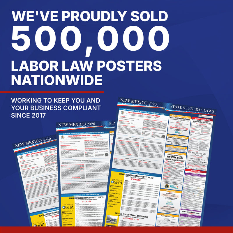 New Mexico 2026 State & Federal Labor Law Poster