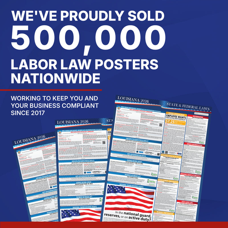 Louisiana employee rights poster
